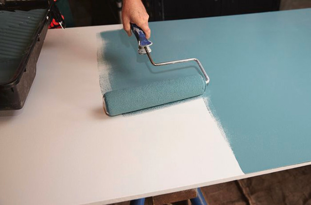 Sơn gỗ MDF giúp tạo bề mặt bóng
