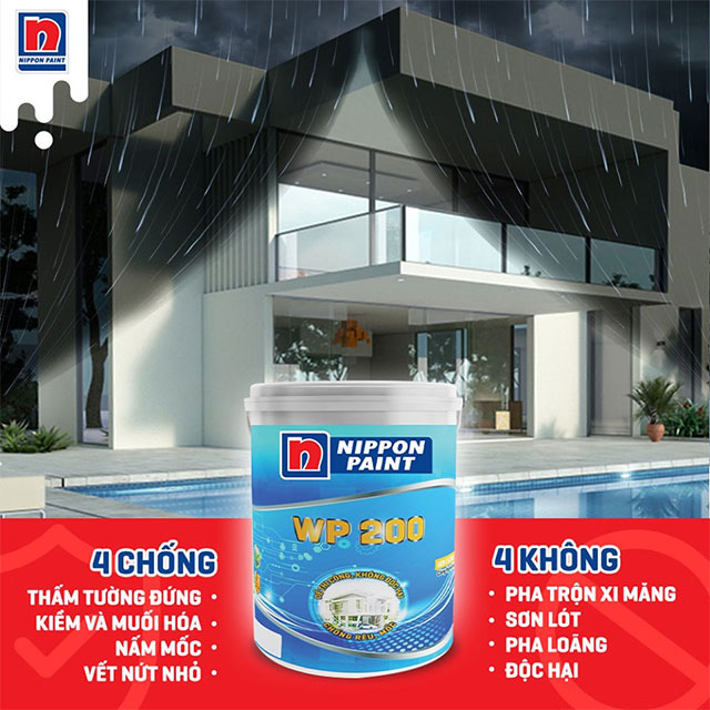 Sơn chống thấm Nippon 4