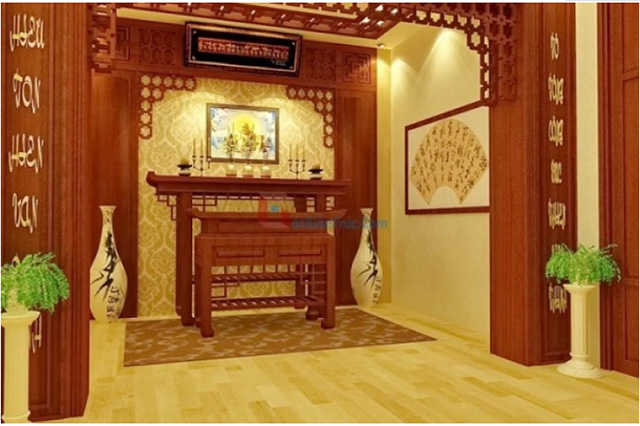 Phòng thờ màu vàng (mã màu NP YO 2465P)