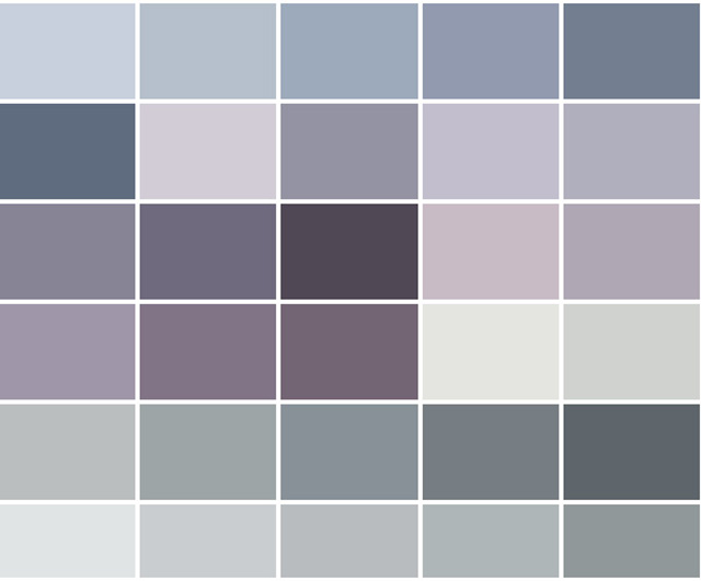 Bảng tone màu ghi phong phú tại Nippon Paint