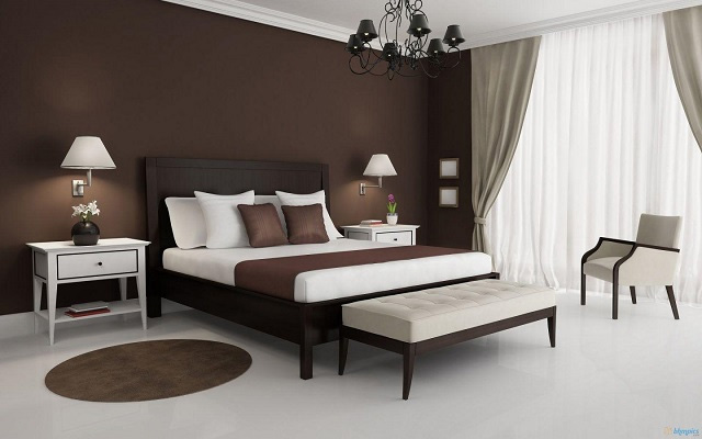Màu nâu (Dark Brunette NP N 3198A) kết hợp gam màu trắng (Simply White NP OW 2146P)