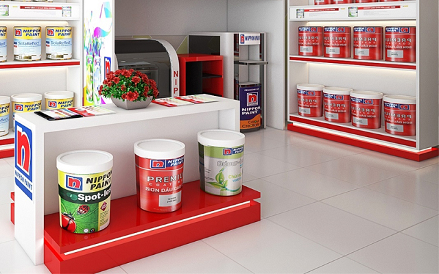 Định mức sơn Nippon.