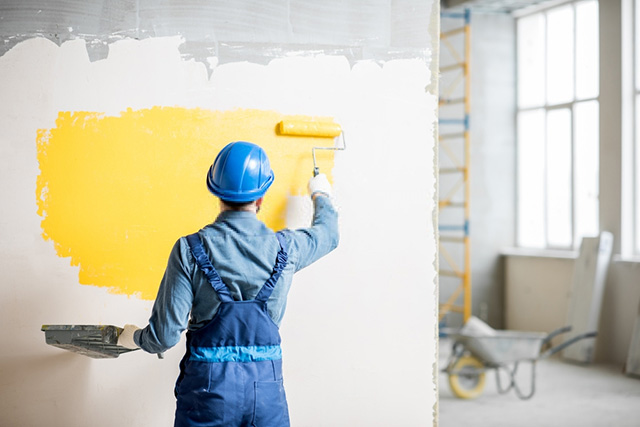 Sơn tường phù hợp với nhiều không gian khác nhau