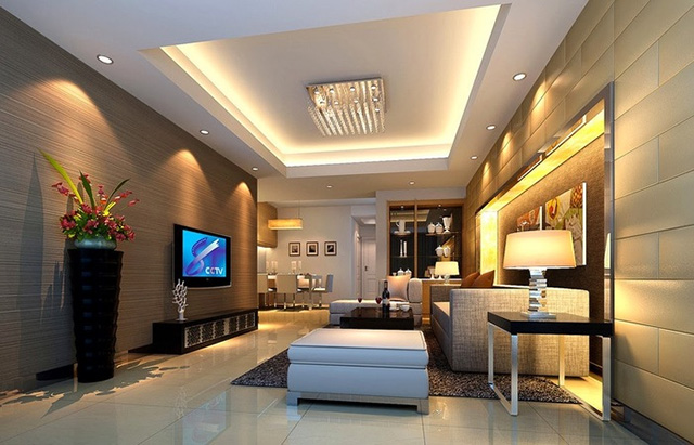 Tường được ốp gạch giúp tăng tính thẩm mỹ