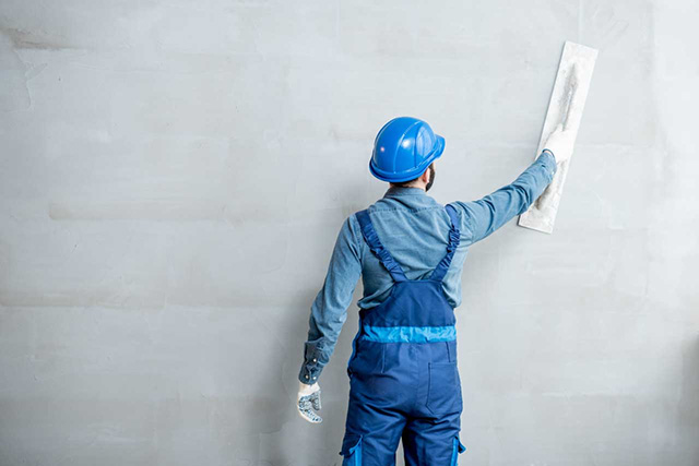 Vữa cần được trát với một tỷ lệ phù hợp