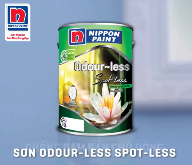 Sơn Nippon Odour-less Spot-less