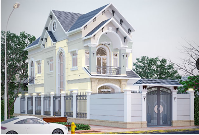 Cách phối màu sơn ngoại thất đẹp - phù hợp phong cách kiến trúc