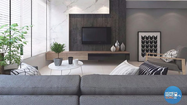 Cách phối màu sơn trang trí nội thất phòng khách - Ảnh 3