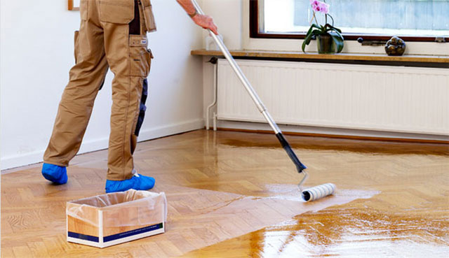 Hướng dẫn sơn gỗ công nghiệp - lớp sơn giữa