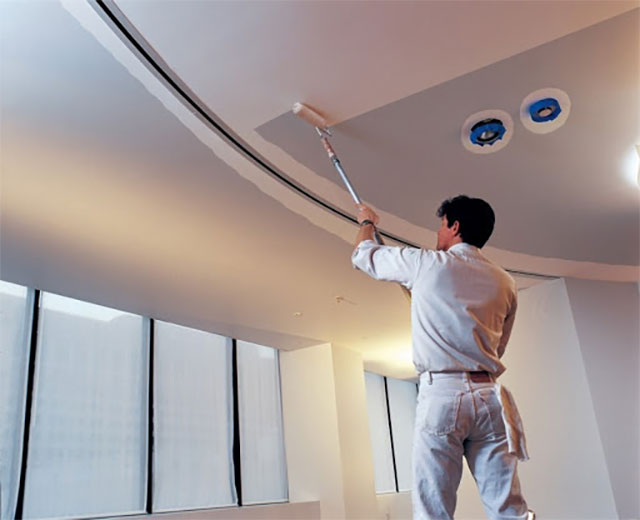 Hướng dẫn sơn trần thạch cao - Ảnh 1