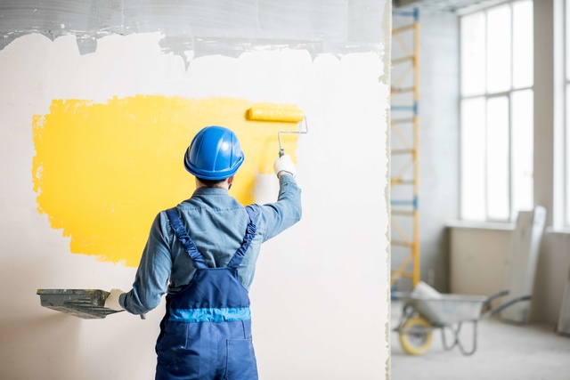 hướng dẫn tự lăn sơn nhà 5