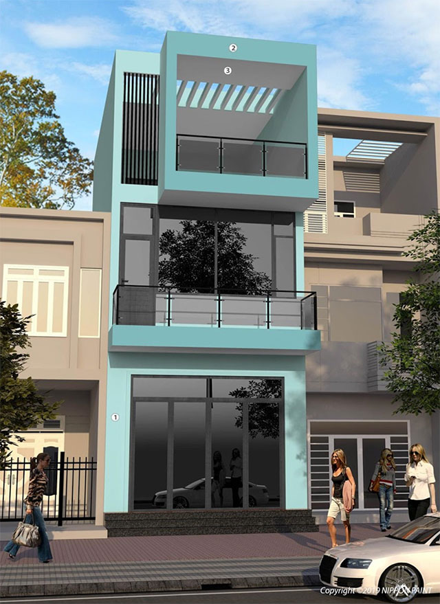 sơn ngoại thất màu nào đẹp - ảnh 12