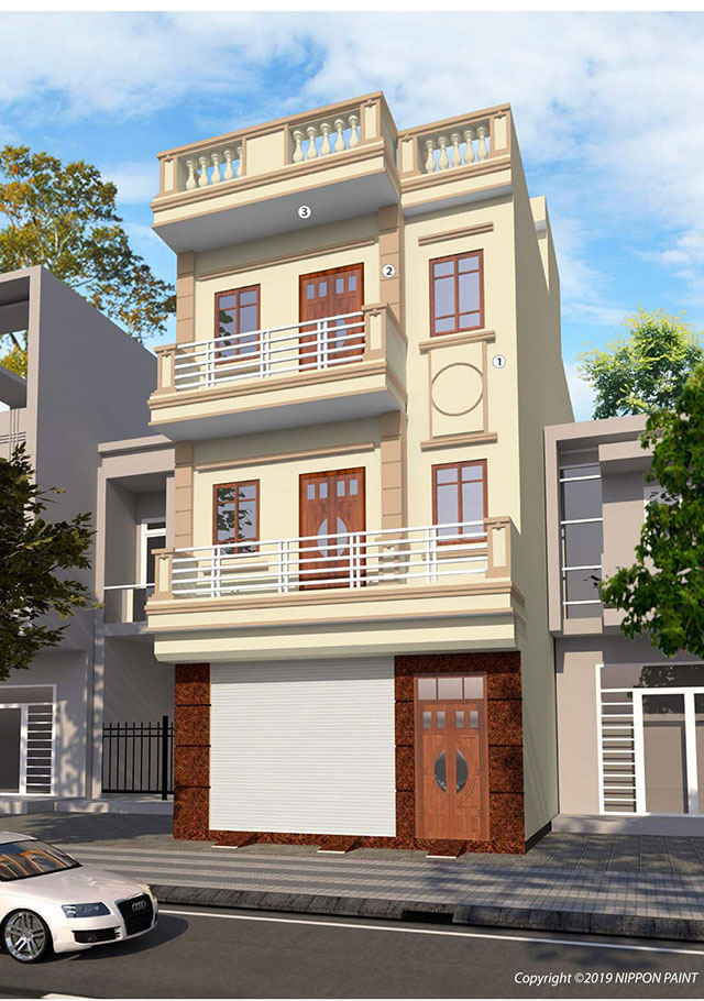 màu sơn nhà ngoài trời đẹp - Ảnh 6