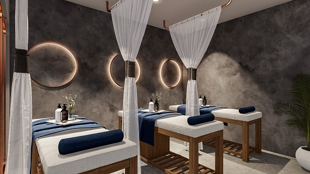 màu sơn cho spa mới lạ với mã màu Stingray Gray