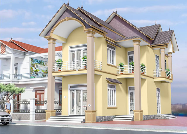 Mầu màu sơn cột nhà đẹp - Ảnh 10