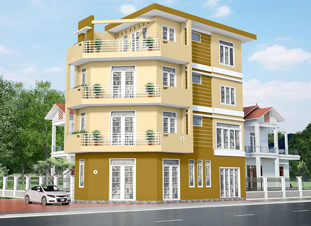 Mầu màu sơn cột nhà đẹp - Ảnh 11