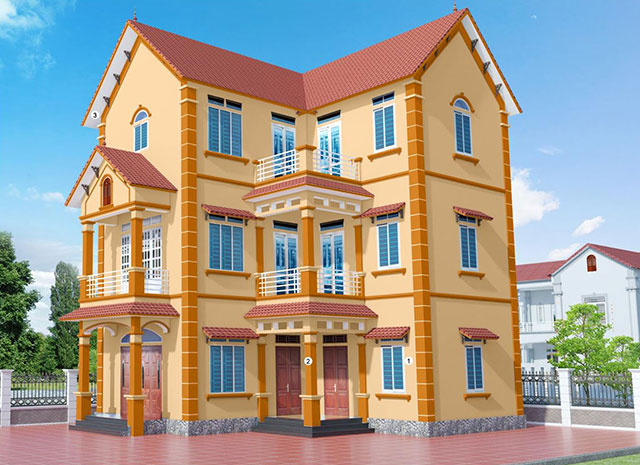Mầu màu sơn cột nhà đẹp - Ảnh 12