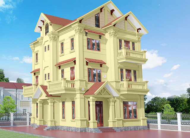 Mầu màu sơn cột nhà đẹp - Ảnh 14