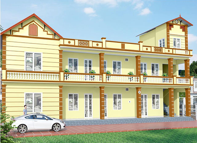 Mầu màu sơn cột nhà đẹp - Ảnh 20