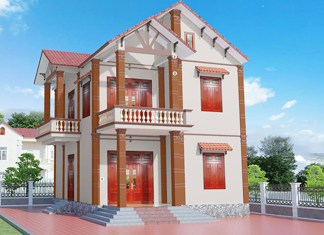 Mầu màu sơn cột nhà đẹp - Ảnh 21
