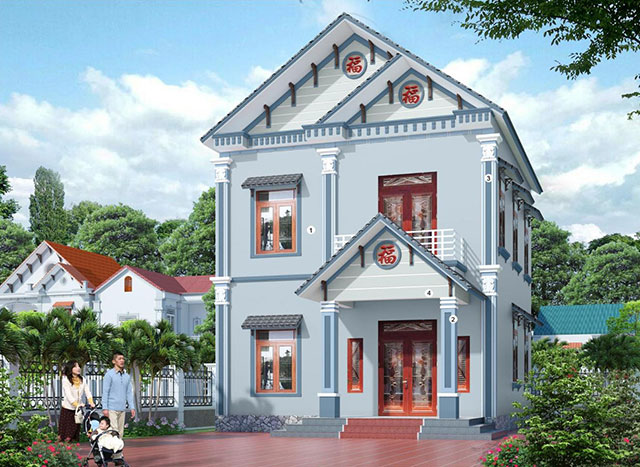 Mầu màu sơn cột nhà đẹp - Ảnh 4