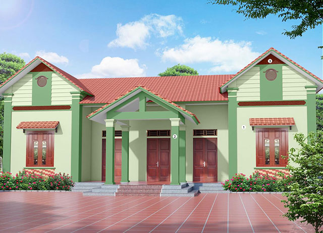 Mầu màu sơn cột nhà đẹp - Ảnh 8