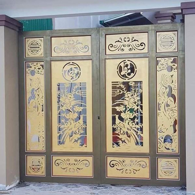 Mẫu màu sơn cửa sắt đẹp - Ảnh 21