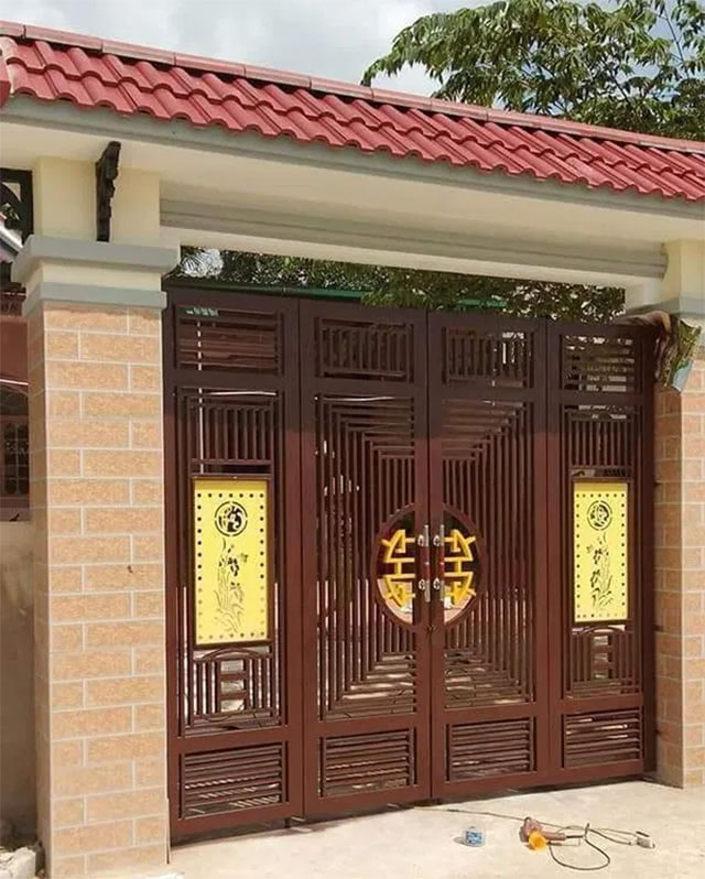 Mẫu màu sơn cửa sắt đẹp - Ảnh 27