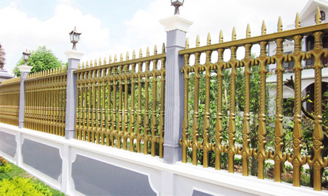 Màu sơn hàng rào đẹp - mệnh hỏa - ảnh 14