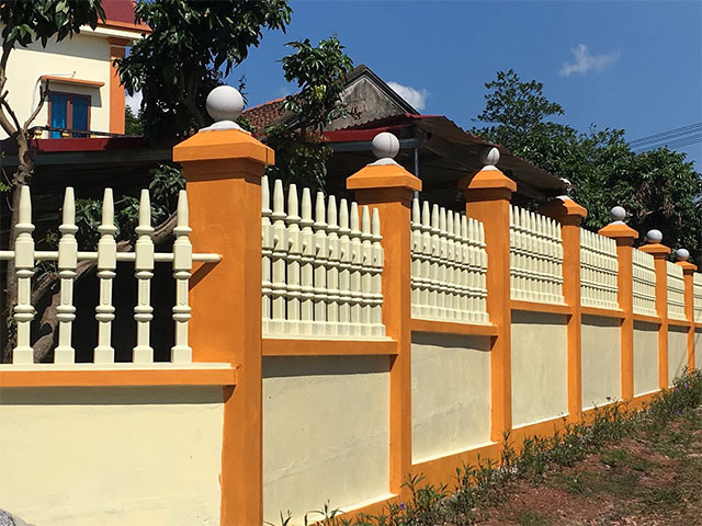 Màu sơn hàng rào đẹp - mệnh thổ - ảnh 16