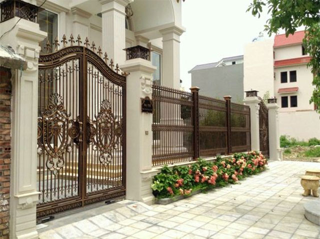 Màu sơn hàng rào đẹp - mệnh thổ - ảnh 19