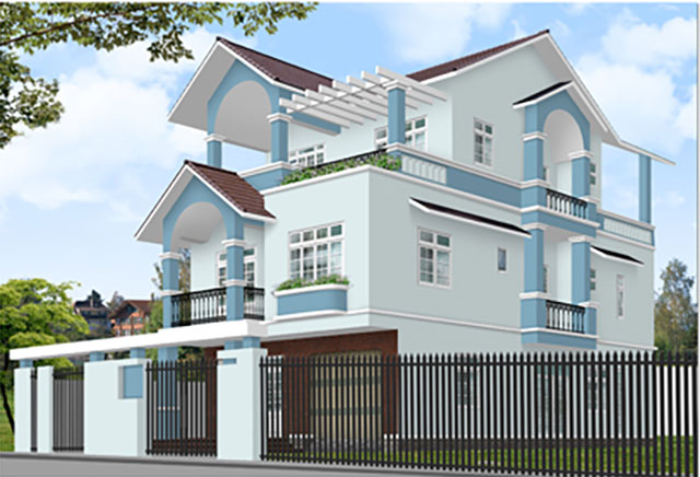 Màu sơn nhà đẹp hợp cho người mệnh Thủy - Ảnh 4