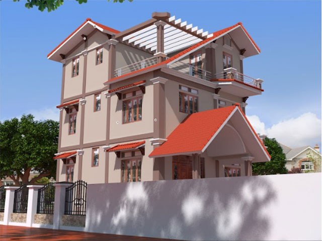 Chọn màu sơn ngoại thất cho người mệnh Hỏa - Ảnh 5