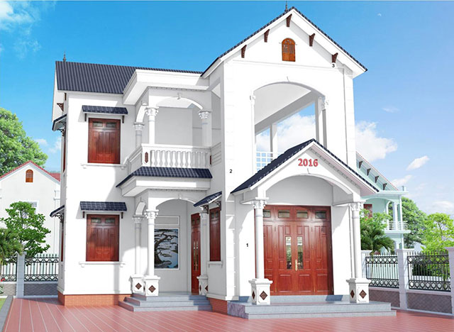 Màu sơn ngoại thất cho người mệnh Kim - ảnh 6