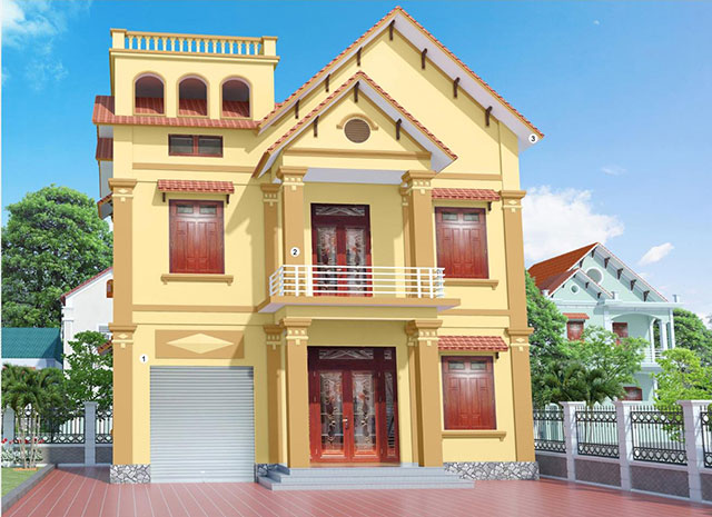 Màu sơn ngoại thất cho người mệnh Kim - Ảnh 7