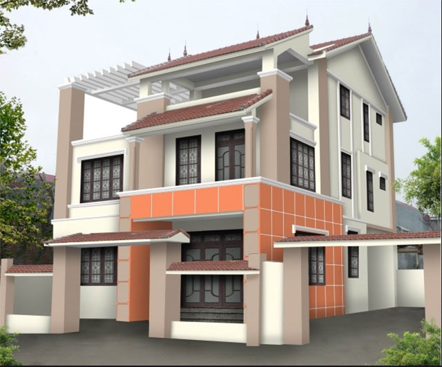 Màu sơn ngoại thất cho người mệnh Thổ - Ảnh 5