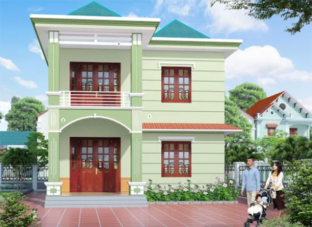 Màu sơn ngoại thất cho người mệnh Thủy - Ảnh 3