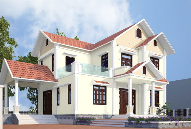 Màu sơn ngoại thất cho người mệnh Thủy - Ảnh 4