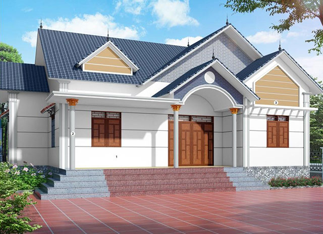 Sơn ngoại thất màu trắng sứ - Ảnh 6