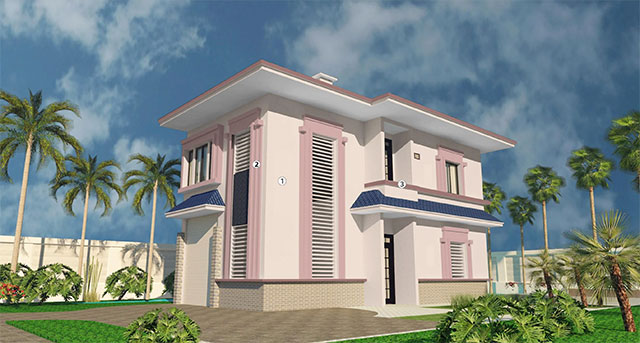 Mẫu sơn nhà vườn đẹp - Ảnh 6