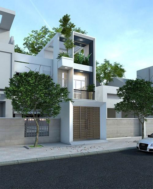 Mẫu sơn nhà vườn đẹp - Ảnh 8