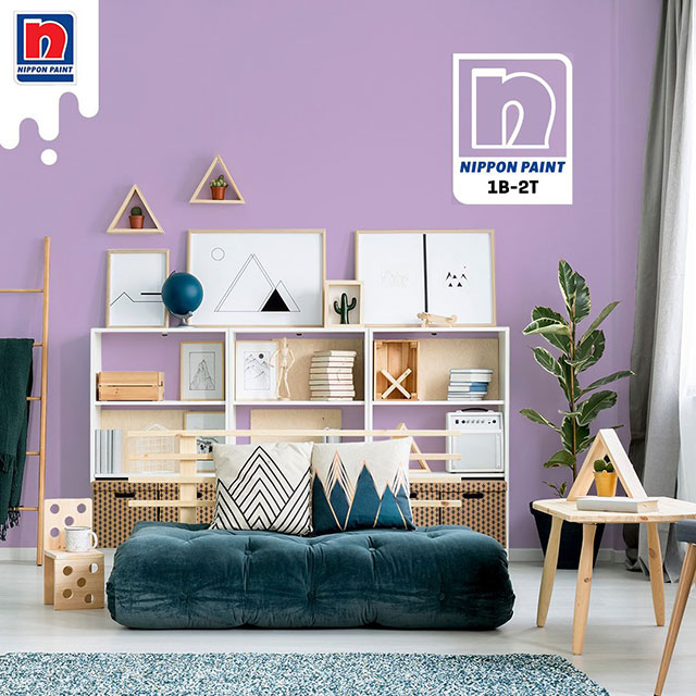 Phối màu sơn phòng khách hiện đại - Ảnh 2