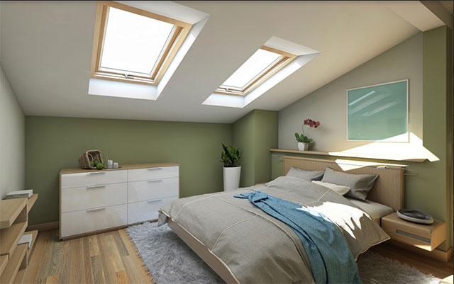 Phối tông màu xanh Essex-green 50C-4D