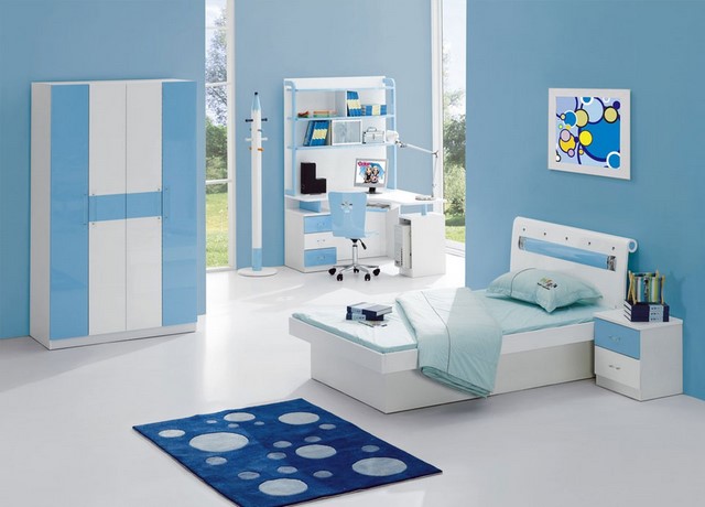 Xanh da trời mát mắt, phù hợp với trẻ từ 3-5 tuổi (Mã màu Blue Pansy 68C-1P)
