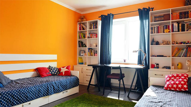 Màu sơn phòng ngủ hợp mệnh Thổ - Ảnh 5