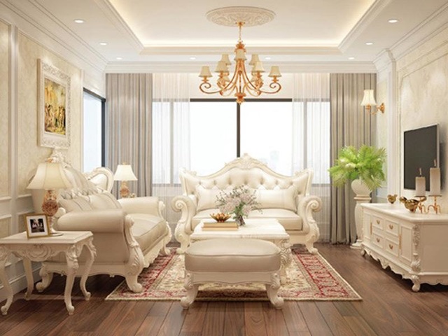 Sàn gỗ màu sáng