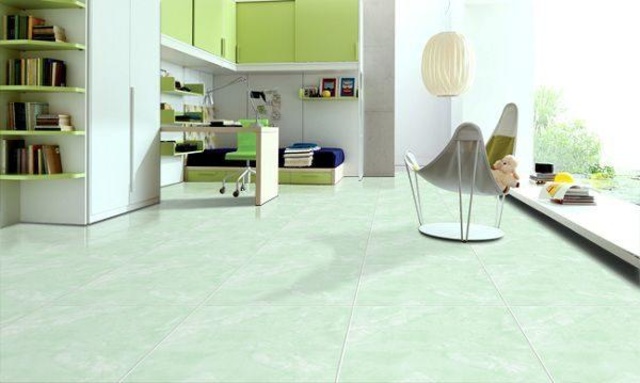 Phối màu cùng tone với nền gạch cũng được nhiều gia đình chọn lựa.