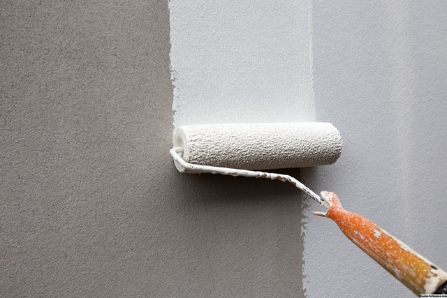 Phân biệt cọ lăn sơn dầu và cọ lăn sơn nước 1