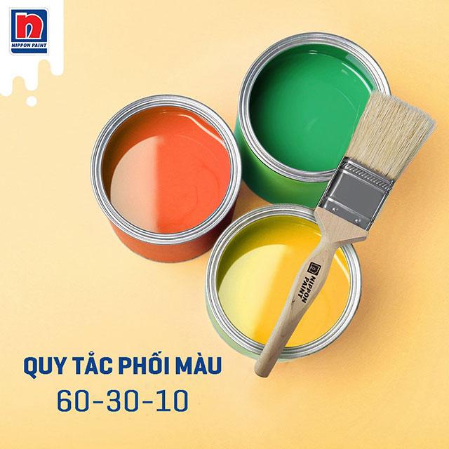 tỷ lệ màu sắc 6 - 3 - 1