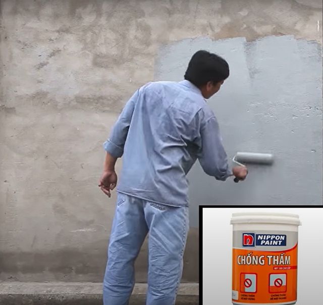 quy trình sơn chống thấm 5